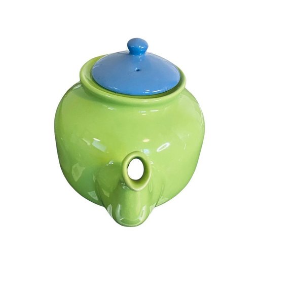 OVER AND BACK INDOOR OUTFITTERS CERAMIC WHIMSICAL TEAPOT MADE IN PORTUGAL - Picture 4 of 7